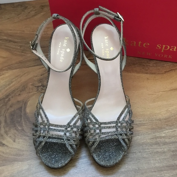 Kate Spade Bronze Women's Platform Heels Sandals - Picture 2 of 6